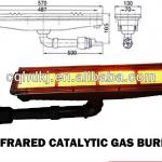 Powder coating machine Infra-Red Burners LPG Gas HD162