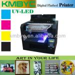 6 colors white ink A3 size LED UV flatbed printer