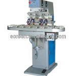 High Precision 4-color Pad Printing Machine with comveyor