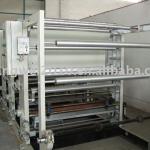 Three colours gravure printing press