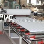 pvc gypsum board coating machine