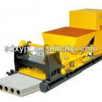 New design hollow core roof slab molding machine