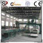 SINOPOWER!Flow-on Calcium Silicate/Fiber Cement Board Production Line,fiber cement board equipments,andwich machine!