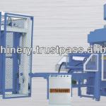 High pressure brick machine