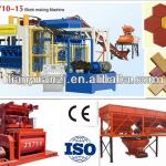 machinery for small industries QT10-15 with ISO9001&amp;CE