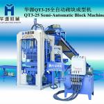 2012 HOT SALE concrete block making machine QT3-25 Semi-automatic brick making machines for small scale industries machines