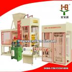 QTJ6-15 Hydraulic Paver Block Machine &amp; Automatic Brick Making Machine