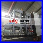 Hydraulic concrete block making machine