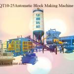 qt10 no clay no fire full automatic cement brick making machine