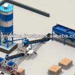 C 25 Automatic Concrete Block and Brick Making Machine