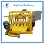 QMJ4-45 mobile egg layer concrete hollow block machine