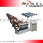 Floor decking forming machine