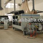 Laminate flooring production line