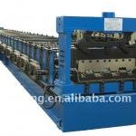 Floor decking forming machine