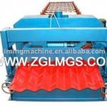 glazed steel roofing panel roll forming machine