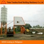 Philippines worksite for Concrete Plant HZS50