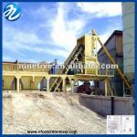 china mobile concrete batching machine HZS50