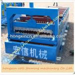 850 automatic hydraulic control cold color steel corrugated sheet roofing tiles making machine