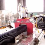 PP single wall corrugated pipe production line plastic machinery