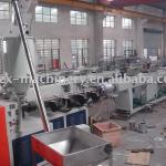 PVC pipe extrusion production line