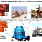 stone crusher plant machinery/ stone crusher plant with low crushing noise