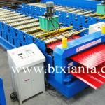 Salable Steel Double Sheet Roof Cladding Roll Forming Machine