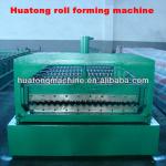 Corrugated roll forming machine