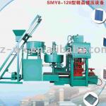 Cement roof tile forming machine