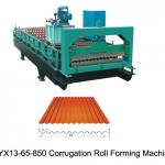 Standard YX13-65-850 Corrugation Panel Roll Forming Machine