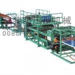 Color Steel Roof EPS / Mineral Wool Sandwich Panel Forming Machine Production Line