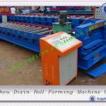 Cangzhou China DIXIN color coated steel sheet machine cold roll formers Corrugated Roof Panel Cold Roll Forming Machine