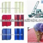 KB125C Automatic concrete roof tile making machine