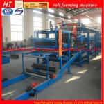 Sandwich panel roll forming machine