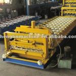 Haide 1100 russia arc glazed tile roll forming machine for roof