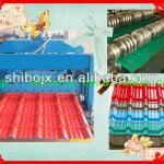 Made in China factory Glazed 820 Model Beautiful roofing tile plates forming machine