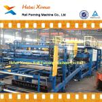 Sandwich panel forming machine line