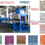 Terrazzo floor tiles machine