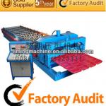 Slant Arc Glazed Tile Forming Machine