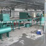 coloured concrete roof tile machine