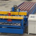 Aluminum roofing step tile machine/Glazed Step Tile Roof Panel Forming Machin/Galvanized Roofing Sheet Roll Forming Machine