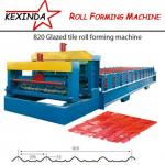 color steel roof sheet roll forming machine