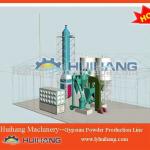 Gypsum powder production line