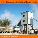 Kazakstan worksite for Concrete Plant HZS60