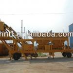 YZS35 portable mobile concrete batching plant