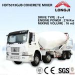 16m3 Concrete mixer truck large capacity concrete mixer (Mixing Volume: 16m3, Engine Power: 375HP)