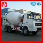 SINOTRUK HOWO 260-375hp concrete mixer truck/cement truck for sale