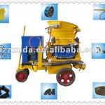 Refractory shotcrete machine for construction