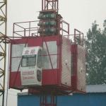 manufacturer of SC200/200 material hoist for construction