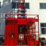 SC200/200 general hoist with twin cage construction hoist