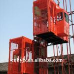 Double cages Construction building lift/Hoist